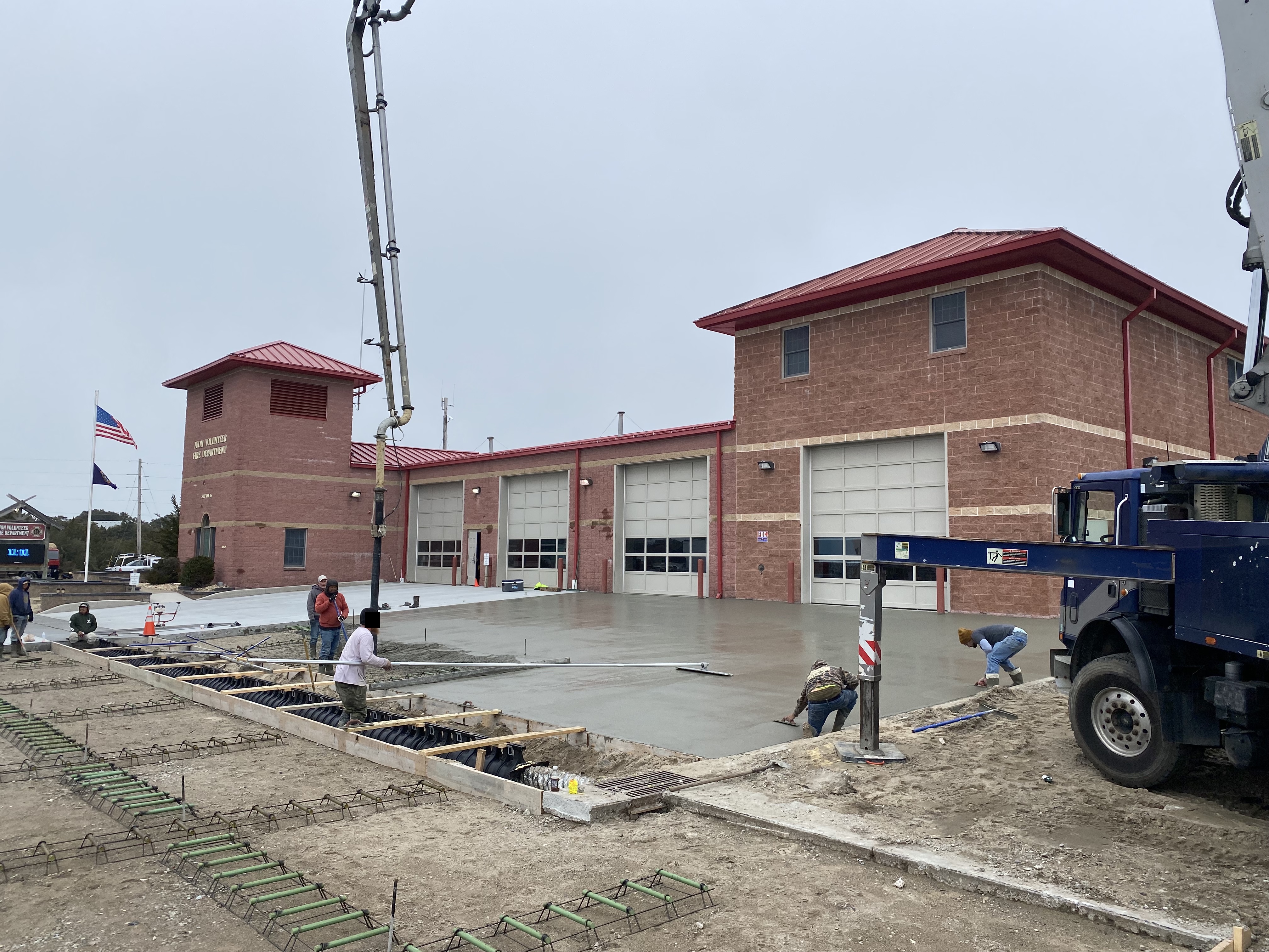 Commercial Concrete completed by Mike's Concrete & Masonry