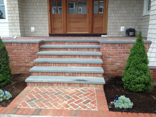 Masonry completed by Mike's Concrete & Masonry