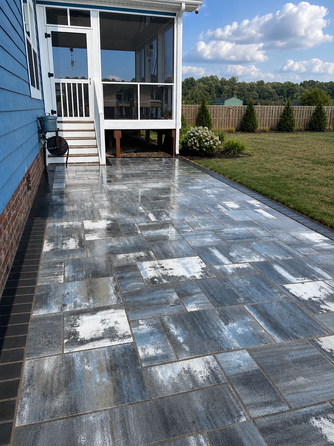 Paver Work completed by Mike's Concrete & Masonry