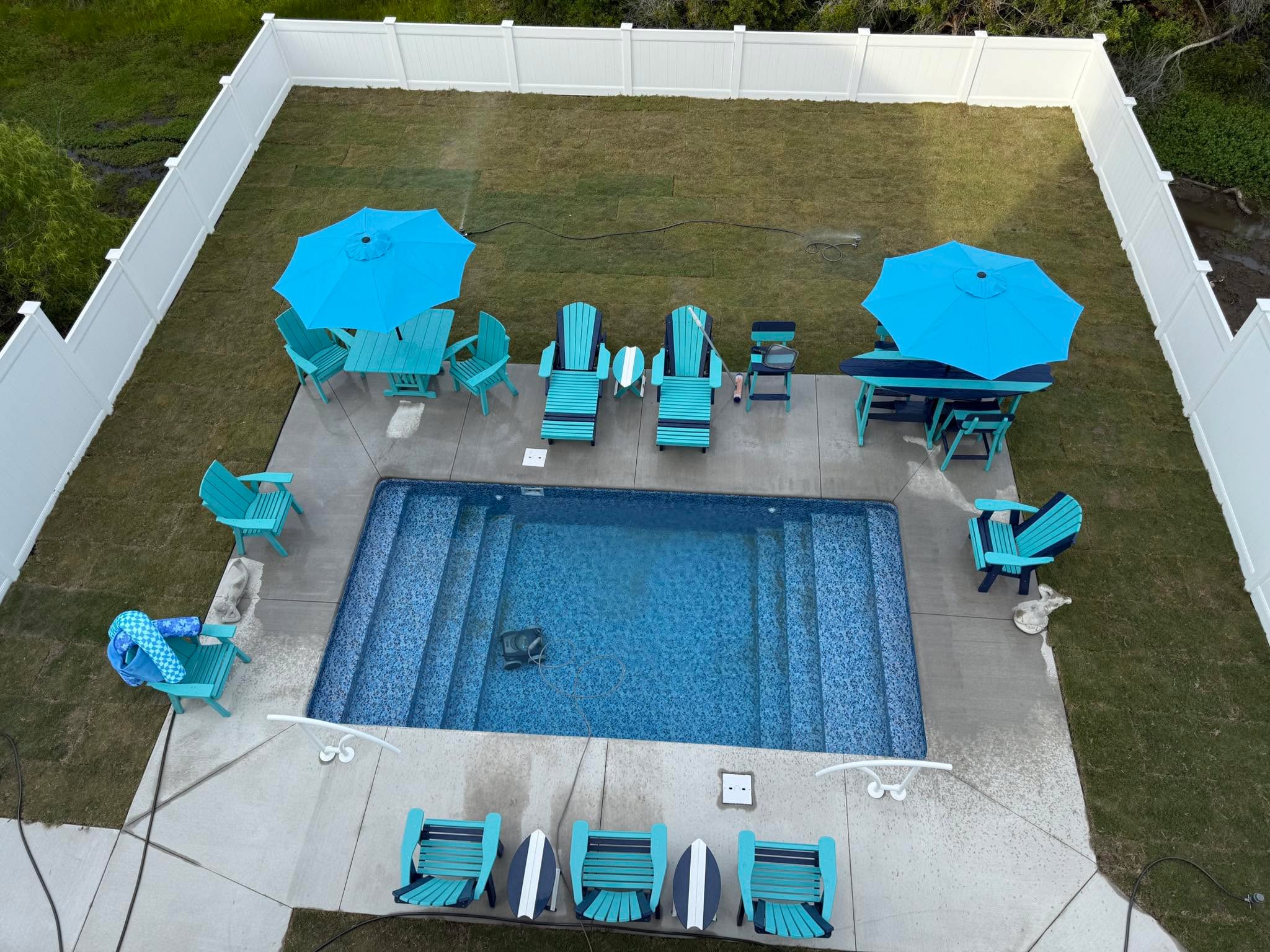 Pool Decks completed by Mike's Concrete & Masonry